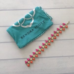 Pink and Orange Kendra Scott Bracelet
